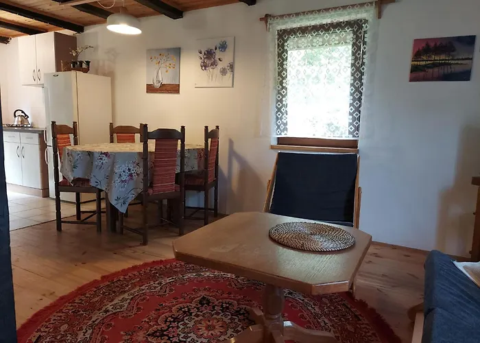 Nad Jeziorem, Lodka, Kajak Semesterbostad Zalewo (Ostroda)