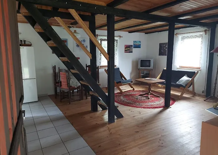 Nad Jeziorem, Lodka, Kajak Semesterbostad Zalewo (Ostroda)